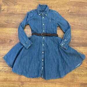 Ralph Lauren denim shirtdress with belt